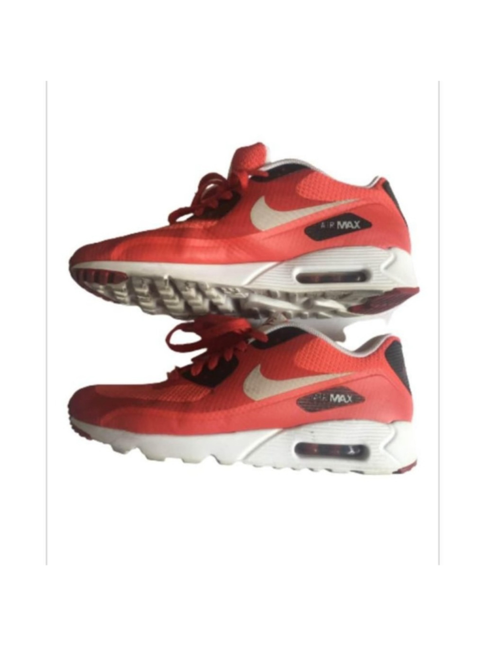 Nike Air Max 90 Ultra Essential Action Red Size 10.5 - Picture 2 of 4